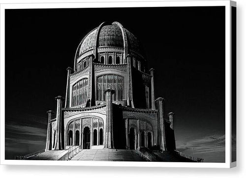 Bahai Temple Wilmette, Illinois ,canvas print