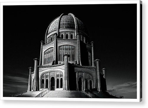 Bahai Temple Wilmette, Illinois ,acrylic print